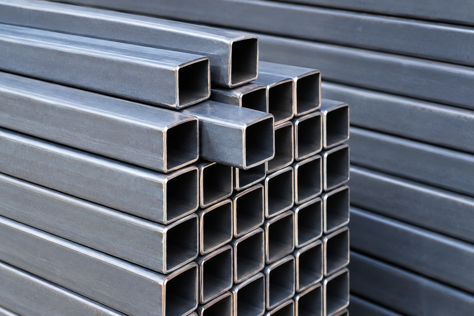 Square steel bars bundles
